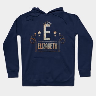 Elizabeth Name style Design Hoodie